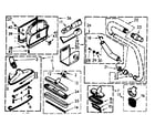 Kenmore 11640260 attachment parts diagram