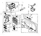 Kenmore 11640510 attachment parts diagram