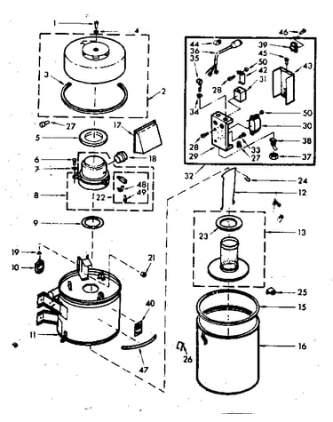 Vacuum cleaner parts