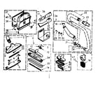Kenmore 1164052090 attachment parts diagram