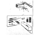 Kenmore 15813010 attachment parts diagram