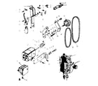Kenmore 15817010 motor assembly diagram