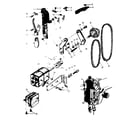Kenmore 15817011 motor assembly diagram