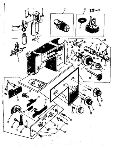 Dial controls and face plate