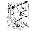 Kenmore 15818011 presser bar  and shuttle assembly diagram
