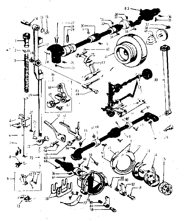 Presser bar  and shuttle assembly