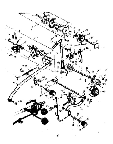 Zigzag guide assembly