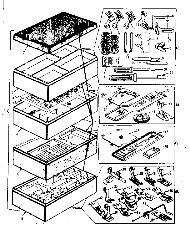 Attachment parts