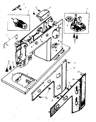Bobbin winder and face plates