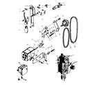 Kenmore 15818022 motor assembly diagram