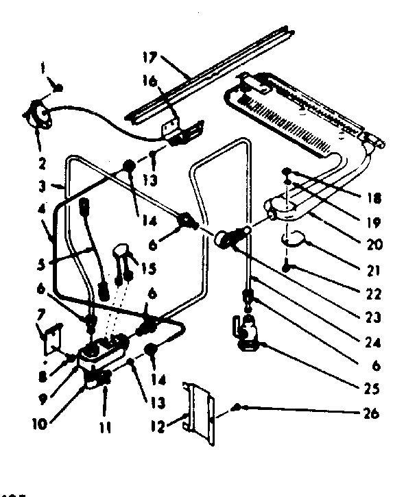 Burner section