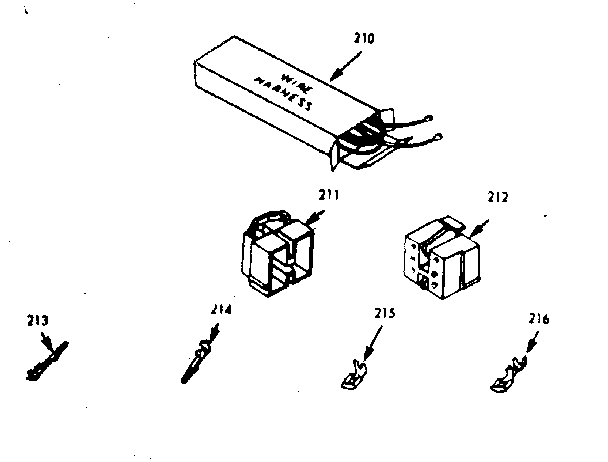 Wire harnesses and components