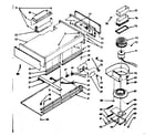 Kenmore 1035277060 hood and blower assembly diagram