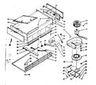 Kenmore 1035477000 hood and blower assembly diagram