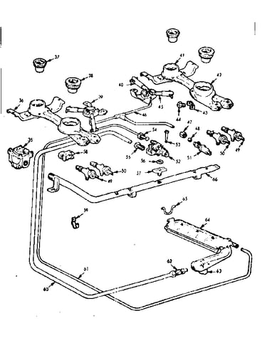 Burner section
