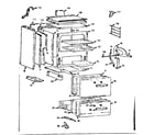Kenmore 1037136334 body section diagram
