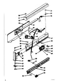 Backguard section