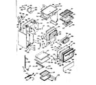 Kenmore 1037187000 body section diagram