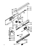 Backguard section