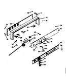 Backguard section