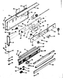 Backguard section