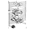 Kenmore 1037377000 oven & broiler doors & locking system diagram