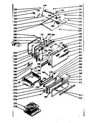 Oven & broiler doors & locking system
