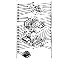 Kenmore 1037377021 oven & broiler doors & locking system diagram