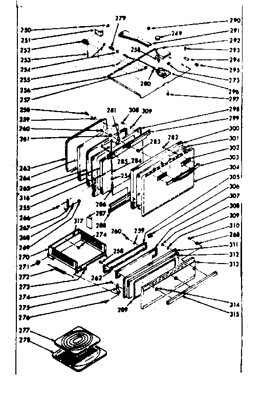 Oven & broiler doors & locking system
