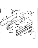 Backguard section