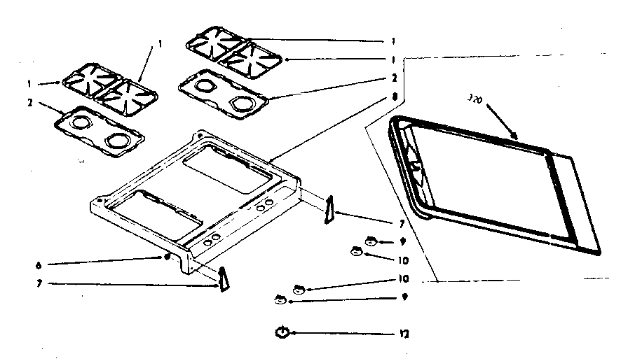 Main top section