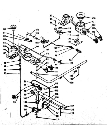 Burner section