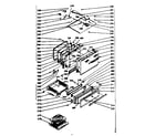 Kenmore 1037476802 oven & broiler doors & locking system diagram