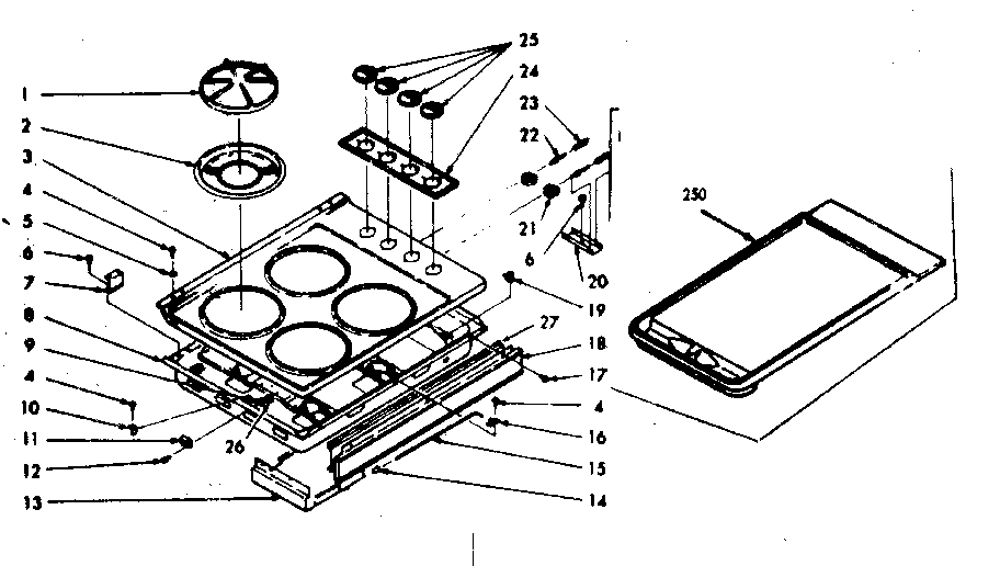 Main top section
