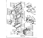 Kenmore 1037717001 upper body section diagram