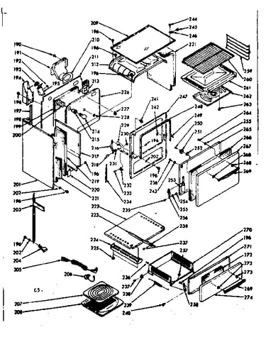 Lower body section