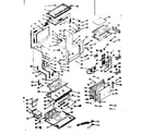 Kenmore 1037747020 upper body section diagram