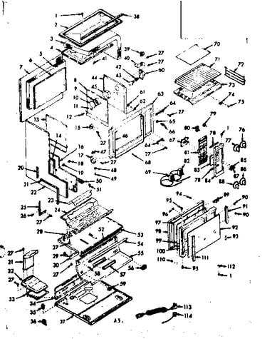 Upper body section