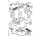Kenmore 1037767020 upper and lower oven burner section diagram
