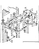 Surface unit burner section
