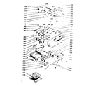 Kenmore 1037836801 oven & broiler doors & locking system diagram
