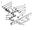 Kenmore 1037836800 door handle components parts diagram