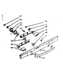Door handle components parts