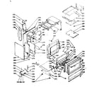 Kenmore 1037846960 lower body section diagram
