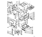 Kenmore 1037857000 lower body section diagram