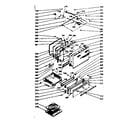 Kenmore 1037857040 oven & broiler doors & locking system diagram