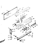 Backguard section