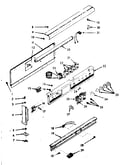 Backguard section