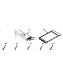 Wire harnesses, components & opt. set-on griddle