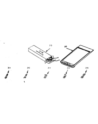 Wire harnesses, components & griddle